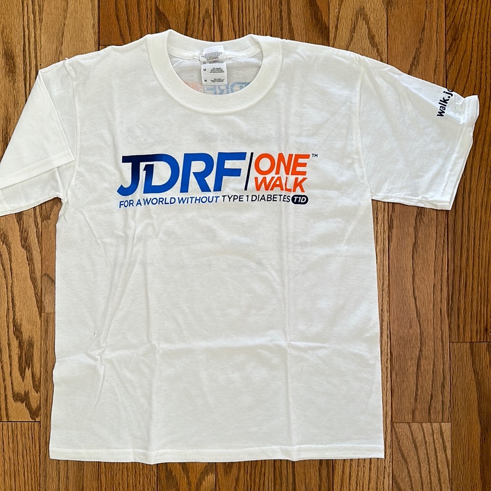 NWOT JDRF Type 1 Diabetes Walk shirt